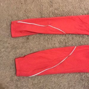 lululemon athletica Pants - Red lululemon leggings lululemon athletica Pants - Red lululemon leggings